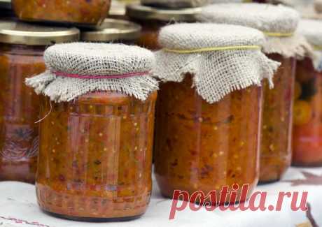 Остренькая кабачковая икра на зиму