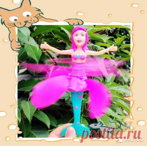 Летающая Русалка Magic Mermaid с музыкой купить в Краснодарском крае на Avito