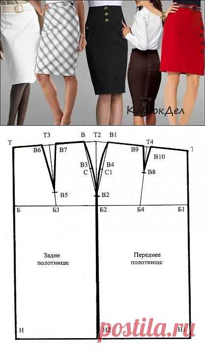 Конструируем юбку