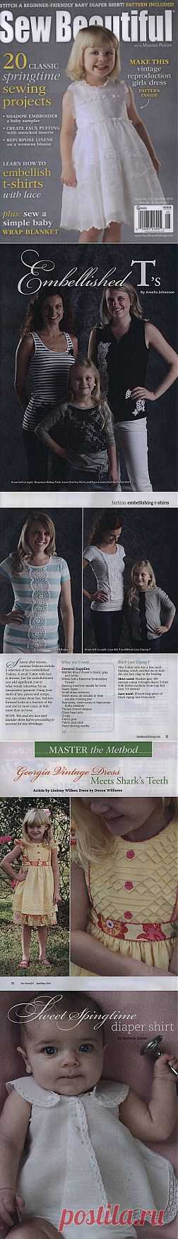 Sew Beautiful - April/May 2014.