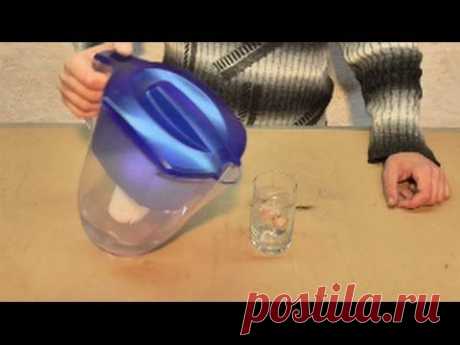 как восстановить картридж ФИЛЬТР для воды. - YouTube