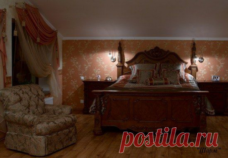 Интерьеры спальных комнат | 131 фотография
