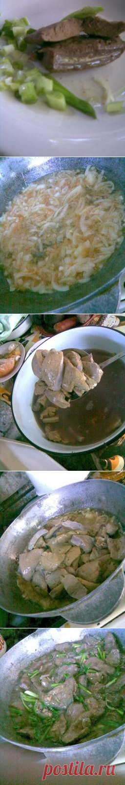 Печень жареная особая : Вторые блюда