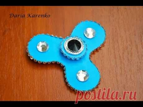 DIY СУПЕР КРАСИВЫЙ СПИННЕР СВОИМИ РУКАМИ \How to make a spinner