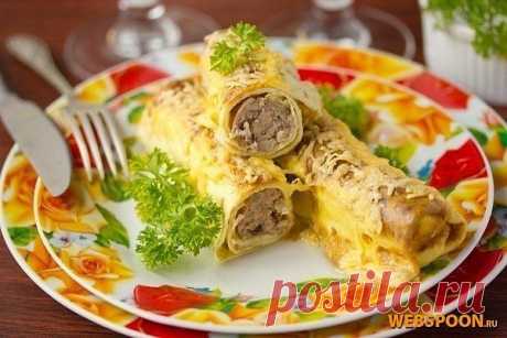 Готовим вкусно: Яичные рулетики с мясной начинкой