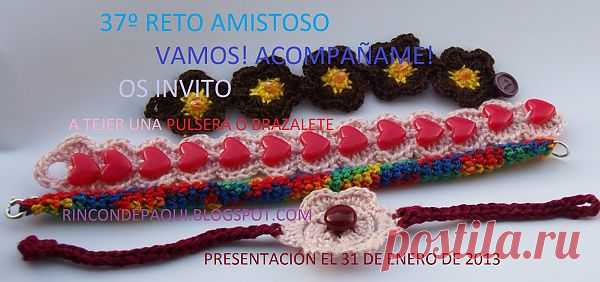 AMIGURUMIS AND CROCHET: 37º RETO AMISTOSO