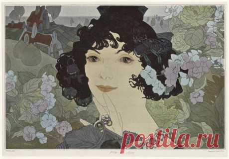 Живопись и графика французского модерна. Жорж де Фор (Georges de Feure, 1868-1943). Часть четвертая