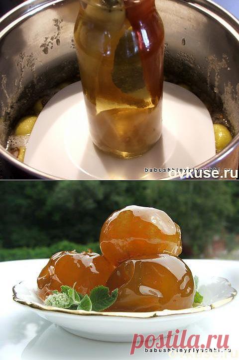 Варенье из яблок прозрачное..