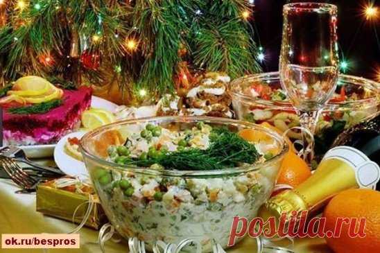 Новогодняя подборка вкусных салатов