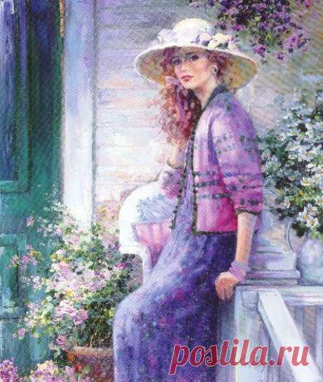 ლ♥ В шляпках нет ни грамма фальши...Lise Auger♥ლ
