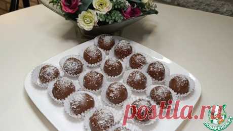 Шоколадные конфеты из вафель Кулинарный рецепт