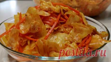 🥕КОЧАН КАПУСТЫ И Одна Морковка. ! ОБАЛДЕННАЯ КАПУСТА По- КОРЕЙСКИ !🍲 🏘️Наш Семейный канал ШИНДР МЫНДР https://www.youtube.com/channel/UCM4UbeXfkW2_1gOFvtYs_KQ🌶️Вот так, мы делаем ПАПРИКУ. https://youtu.be/-JfQSj6hglEhttps://...