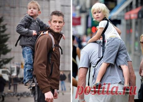 Приспособление для переноски   детей /