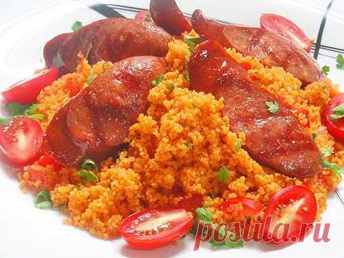 Северо-африканская кухня… Салат с кус-кусом — Вкусные рецепты