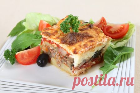 Мусака: Греческие слагаемые. Национальная кухня