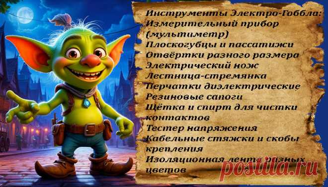 ✨ «Электро-Гоббл: Искатель искр!» ✨