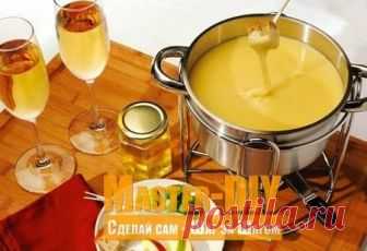 Фондю с медом и шампанским