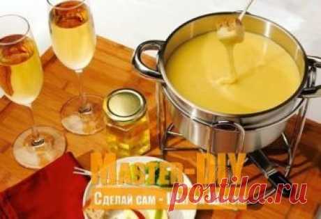 Фондю с медом и шампанским
