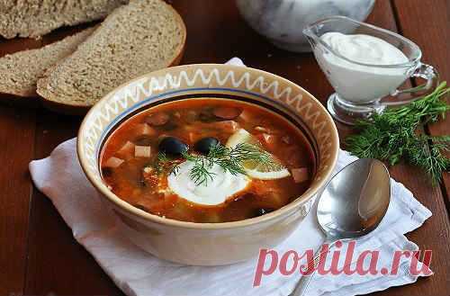 Солянка сборная мясная с картошкой - рецепт