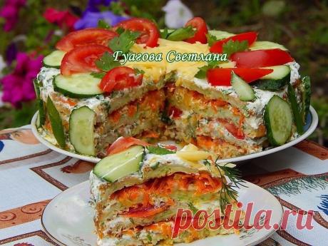 Кабачковый торт