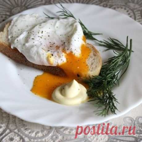 Яйцо-пашот в микроволновке или завтрак за 45 секунд