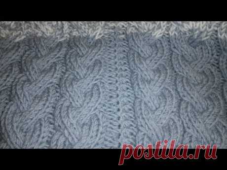 В"язання спицями.Зшиваємо гачком.Декоративний шов.