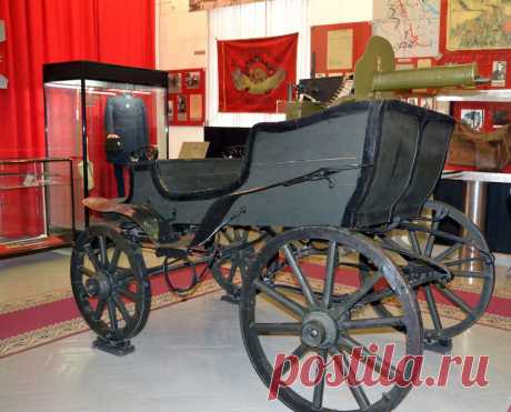 Тачанка в музее Волгограда