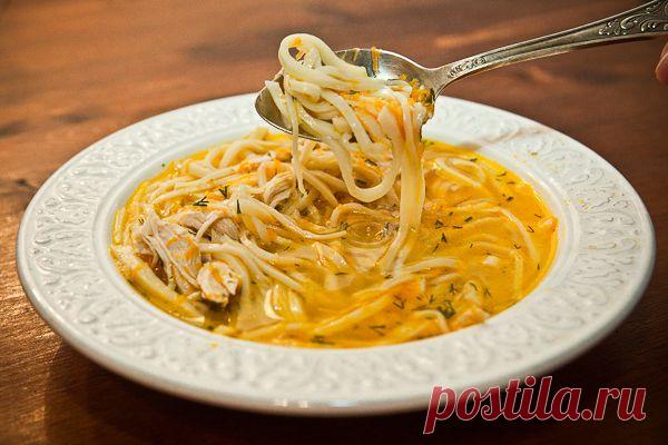 Суп-лапша с курицей