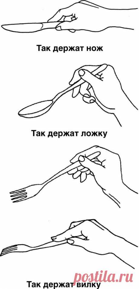Сервировка стола — Пользование персональными приборами / Этикет за столом / Блоги Миллион Меню