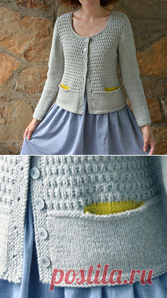 Ravelry: Aster Cardigan pattern by Nancy Eiseman