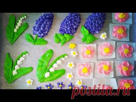 4.Украшения для КУЛИЧЕЙ. Украшения из КОРОЛЕВСКОЙ ГЛАЗУРИ. Decorations for KULICHEY.