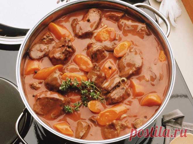 5 рецептов тушеного мяса