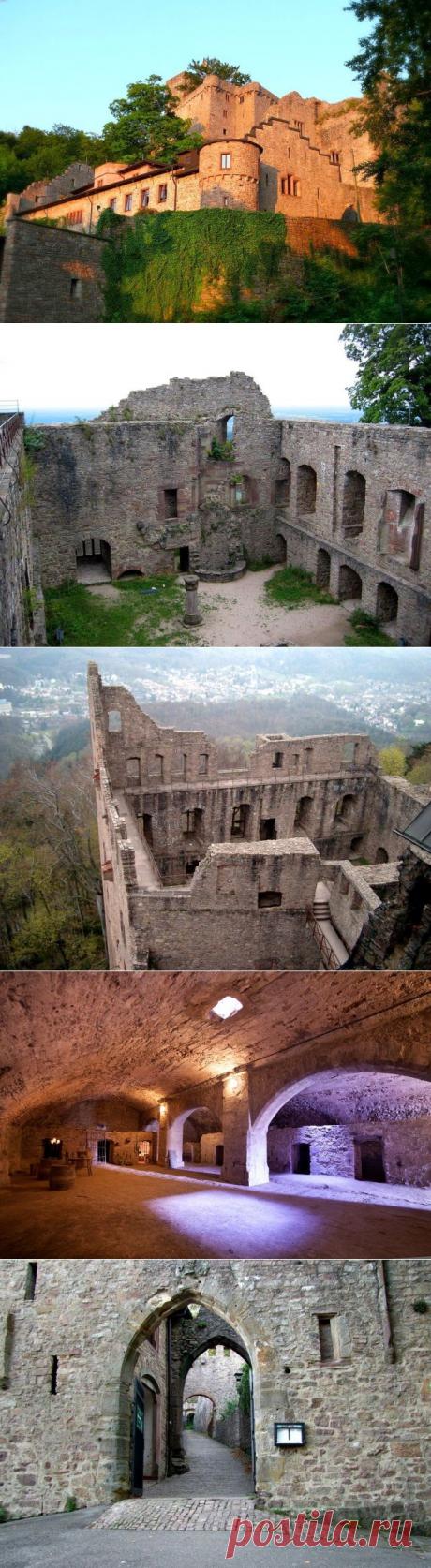 Старый замок Хоэнбаден — средневековые руины возле Баден-Бадена. / Surfingbird - все, что интересно тебе