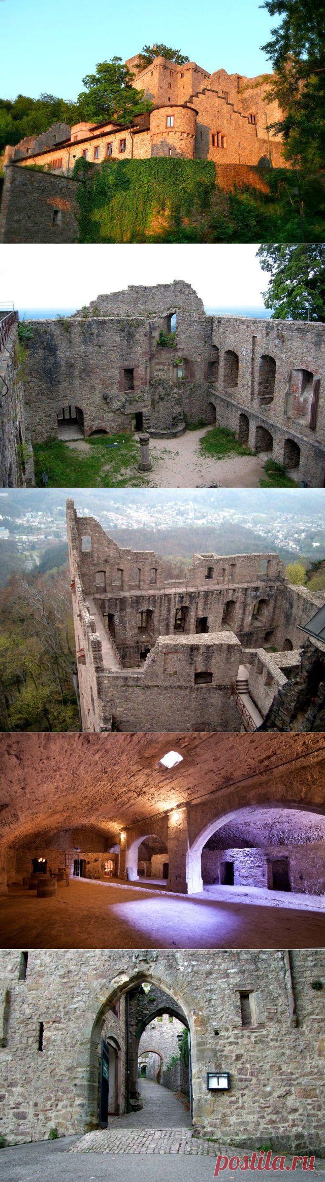Старый замок Хоэнбаден — средневековые руины возле Баден-Бадена. / Surfingbird - все, что интересно тебе