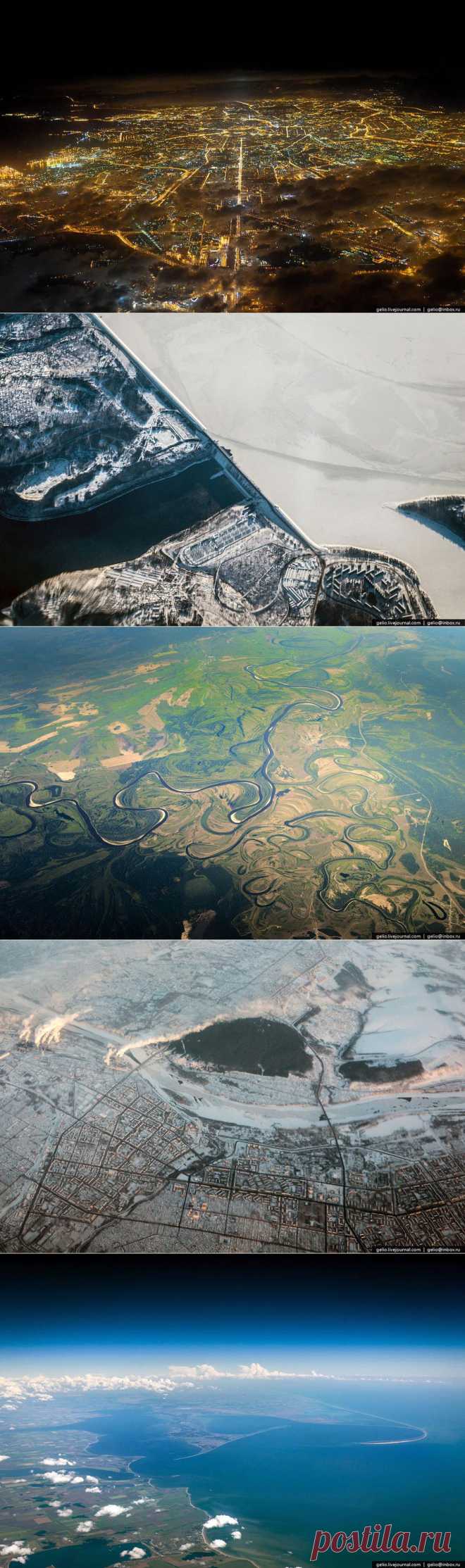 » Земля из окна самолета в 2013 году Это интересно!