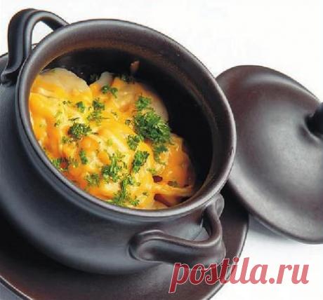 КАРТОШКА СО СЛИВКАМИ В ГОРШОЧКЕ
