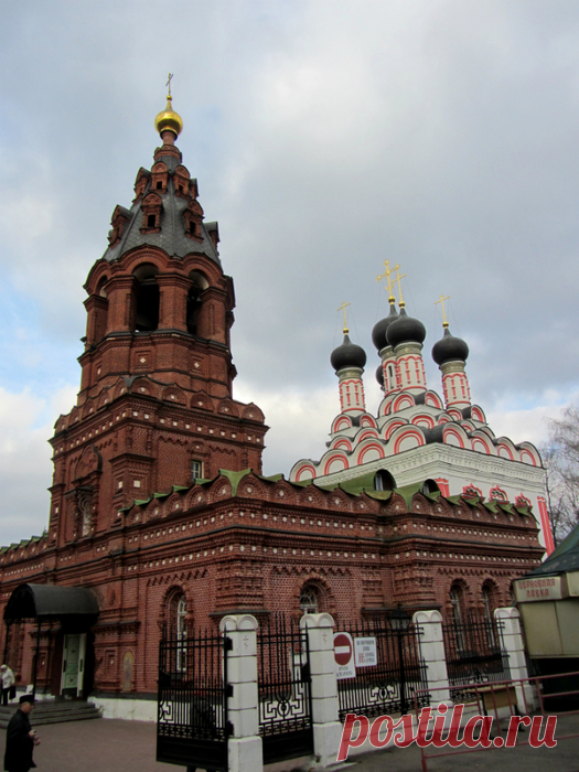 Москва. Храм Спаса на Сетуни