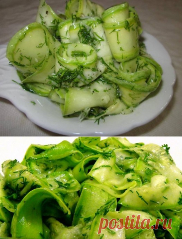 Кабачки маринованные