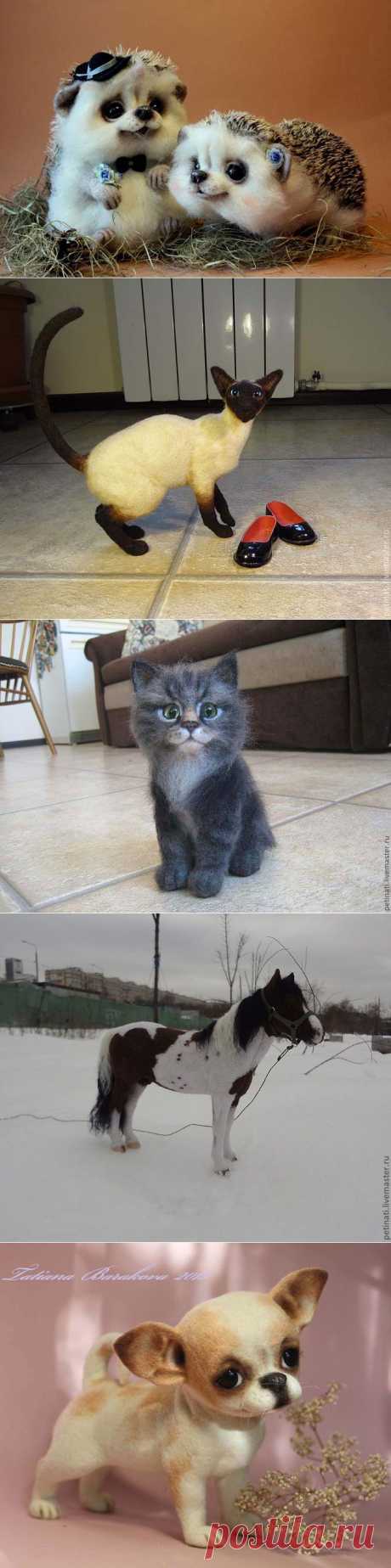 Валяные игрушки