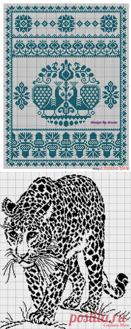 Семейный оберег - Жаккард вяжем крючком - Страна Мам