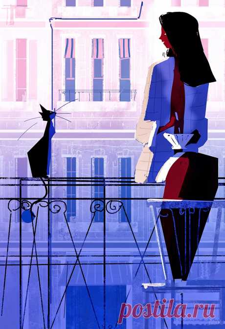 Волшебство ночи... Художник Паскаль Кэмпион (Pascal Campion).