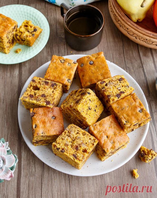 Рецепт тыквенного пирога с грецкими орехами с фото пошагово на Вкусном Блоге