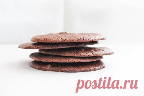 Galletas de chocolate sin harina: 6 pasos (con fotos)