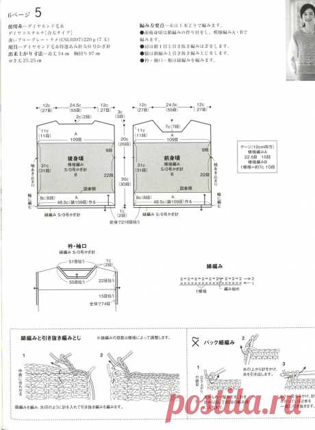 Одна крутая вязальщица поделилась моделями летних топов из японского журнала, которые связала бы к сезону. | Asha. Вязание, просто жизнь, прогулки, фотографии, мода.🌶 | Дзен