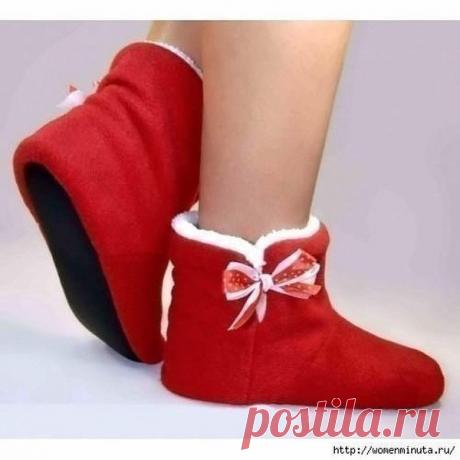 Сапожки для дома