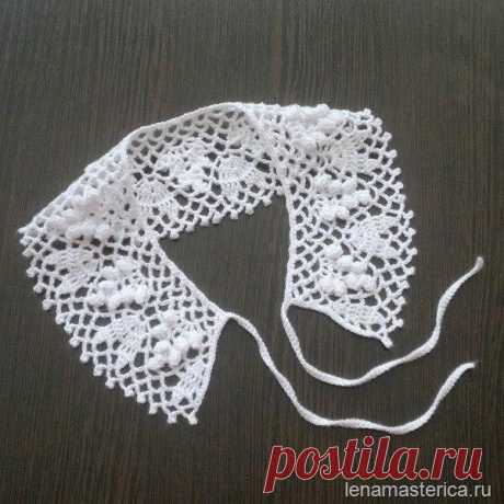 Воротнички крючком. Схемы