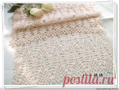 Ель (2013,01) --- длинный участок элегантной шалью - специалистам журнала бабуин - Netease блог