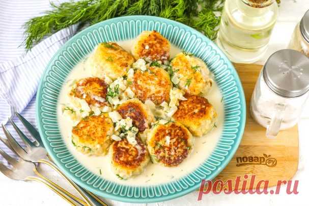 Рыбные фрикадельки в сливочном соусе. Худейте вкусно!