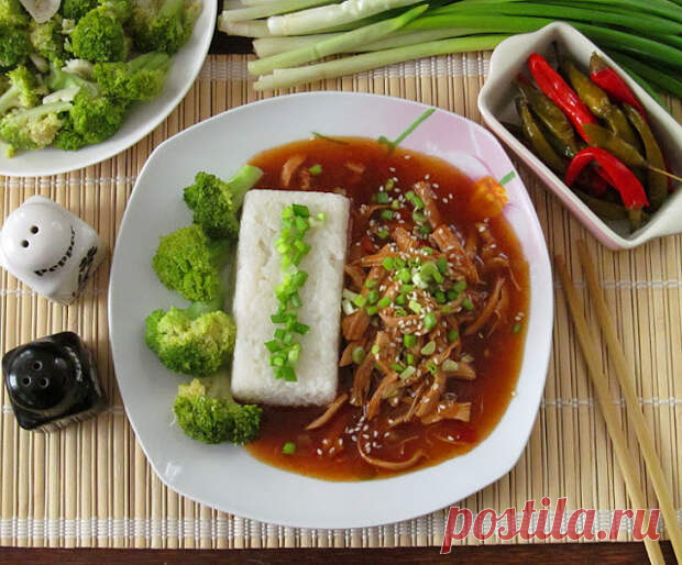 Медовая курочка по-китайски - Вкусно с Любовью - медиаплатформа МирТесен Потрясающе вкусная курочка с неповторимым вкусом, который вам точно запомнится надолго!!! Приготовленная таким образом она получается очень нежная и сочная, щедро пропитанная вкуснейшим остро-солено-сладким соусом с изысканными медовыми нотками))) Настоящее удовольствие перед которым невозможно