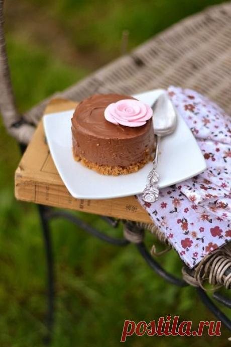 Шоколадный чизкейк.